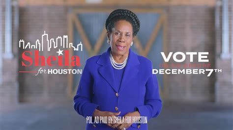 Sheila Jackson Lee Ad Gives Wrong Election Date