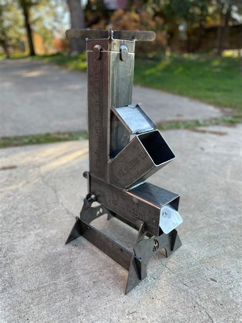 Rocket Stove Wood Burning Stove Camping Stove Survival Etsy