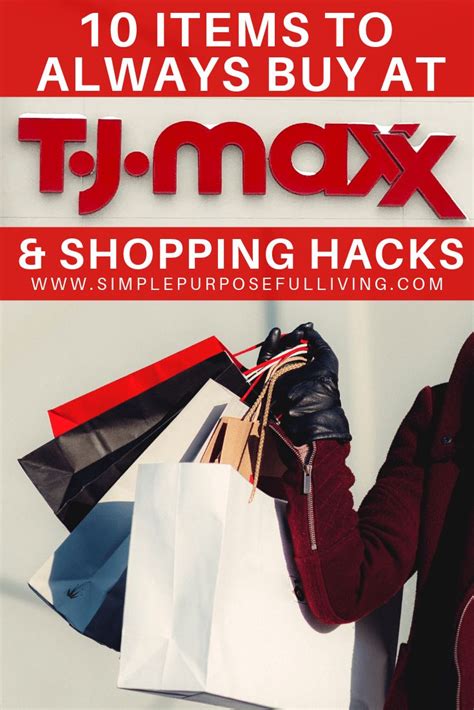 Best Tj Maxx Finds Tj Maxx Hacks Secrets Simple Purposeful