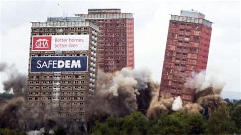 Apology Over Red Road Tower Block Demolition Failure Glasgow