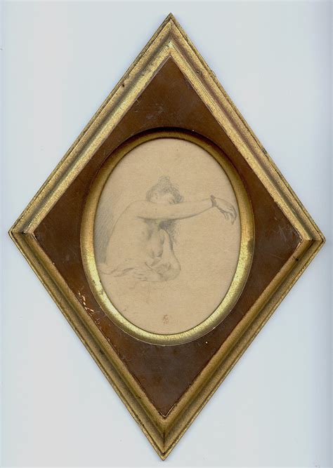 Lot Antique Hand Colored WATTEAU Female Nude Th C