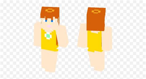 Download Princess Daisy Princess Daisy Mario Minecraft Skin Png Princess Daisy Png Free