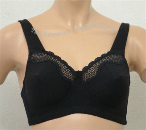 Bestform Vanity Fair 535 Soft Full Cup Non Wired Cotton Bra White Nude Black EBay
