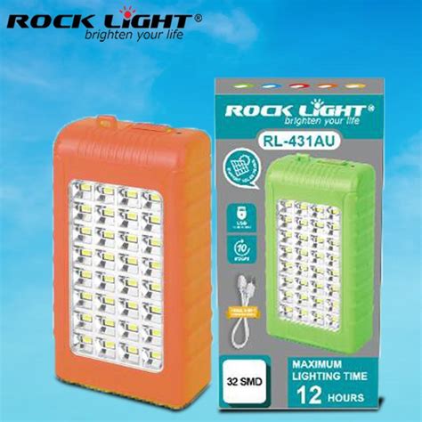 Rocklight RL 431AU Solar Power Bank With 32 SMD Rocklight