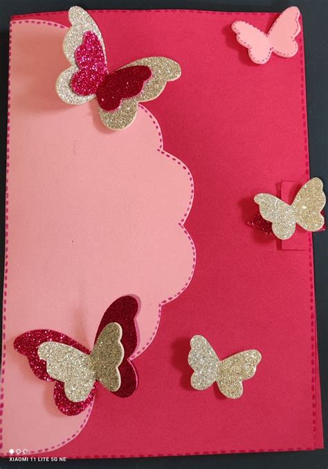 Capa De Caderno De Borboletas Em E V A Hearts Paper Crafts Paper