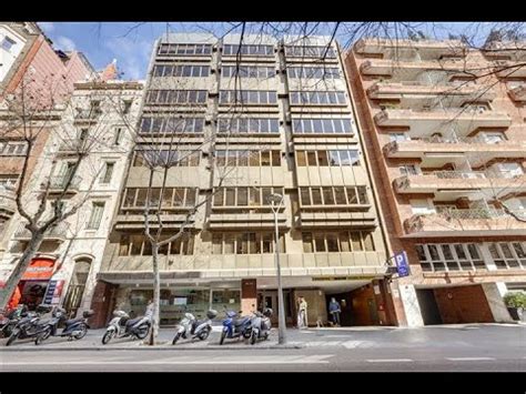 Oficinas En Alquiler Calle Aribau Barcelona Youtube