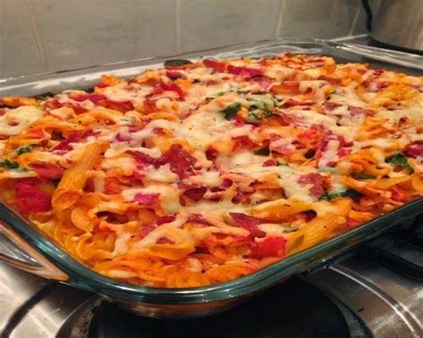 Slimming Recipe Chicken Bacon And Tomato Pasta Bake Chicken And