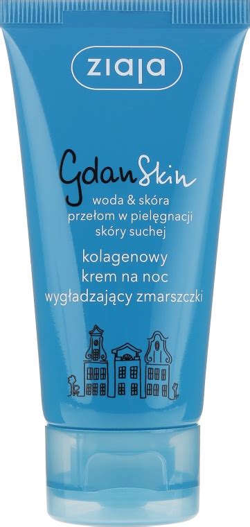 Ziaja Gdanskin Kolagenowy Krem Na Noc Wyg Adzaj Cy Zmarszczki Makeup Pl