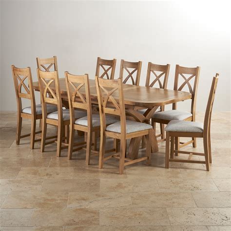 Oak Dining Room Table And Chairs Set - Image to u