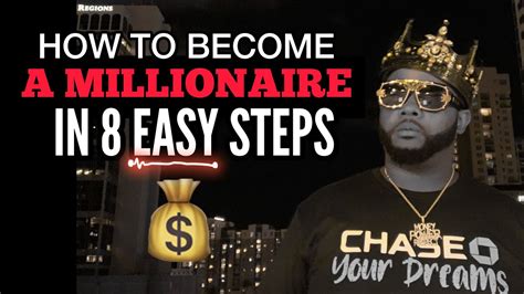 How To Become A Millionaire In 8 Easy Steps 💰 Youtube