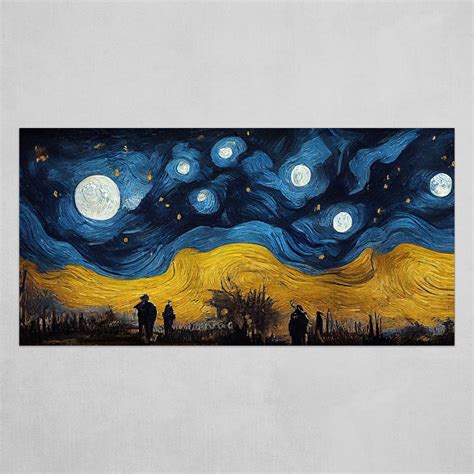 Art by Kaal - Starry Night - Digital Oil Painting