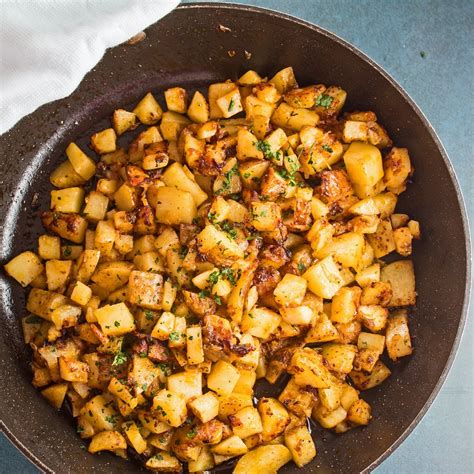 Easy Minute Pan Fried Potatoes And Onions Recipe So Good