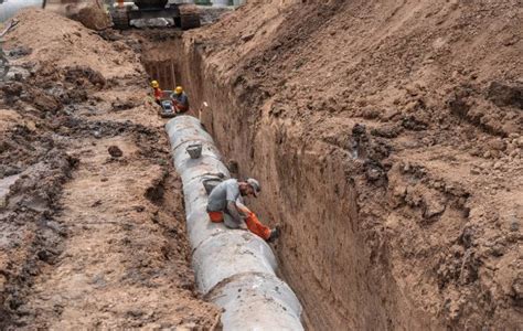 Moreno Avanzan las obras hidráulicas en Villa Zapiola y Paso del Rey