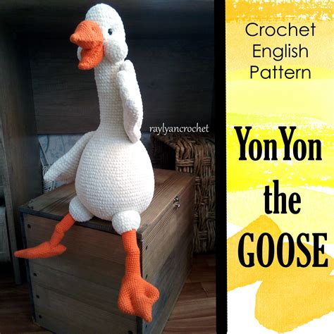 Crochet Pattern Goose Goose Amigurumi Pdf Amigurumi Goose Etsy