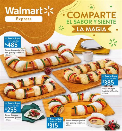 Folleto Walmart Express Rosca De Reyes Al De Enero