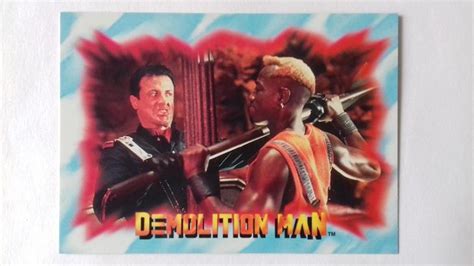 Sběratel Karty 1993 Warner Bros Sylvester Stallone Demolition Man 33