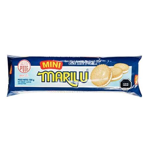 Sigo Galleta Rellena De Vainilla Mini Marilu 100g