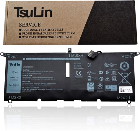 Amazon Tsulin Dxgh Laptop Battery Compatible With Dell Xps