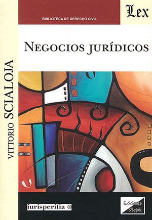 Negocios Jur Dicos Ed Scialoja Vittorio