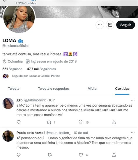 Mc Loma Curte Postagem Sobre Abandono Paterno A Respeito De Sua Filha