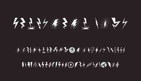 Lightning Bolt Free Font