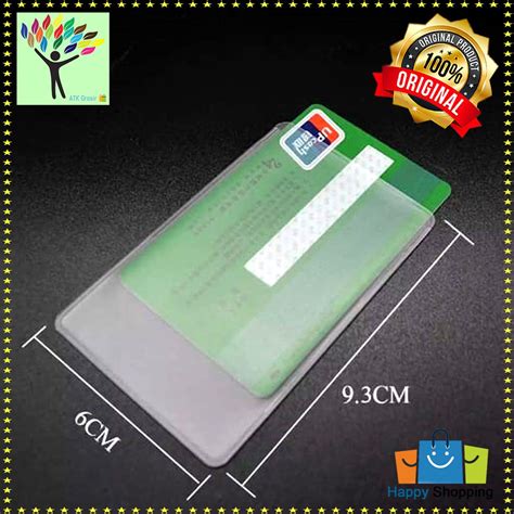 Jual Plastik Pelindung Kartu Sampul Plastik Cover Atm Etoll Ktp Id