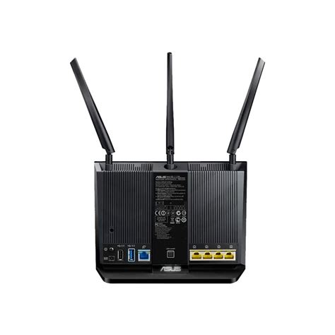 Best Buy Asus Ac1900 Dual Band Wi Fi Router With Life Time Internet