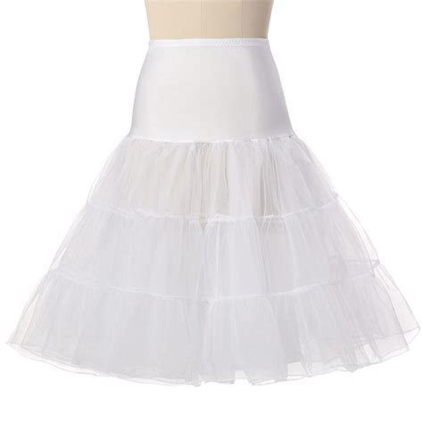 Gratis Korte Organza Halloween Petticoat Crinoline Grandado