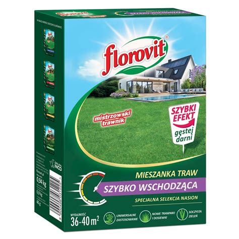 Trawa Szybko Wschodz Ca Super Szybki Trawnik Florovit Kg