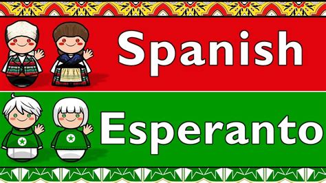 Spanish Esperanto Youtube