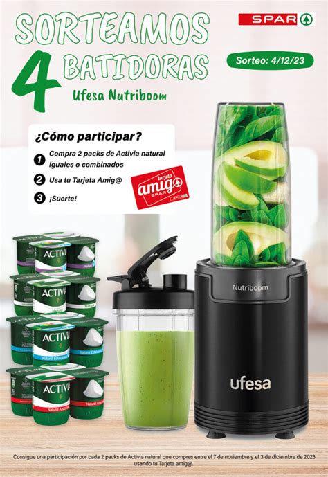 SORTEO Batidoras Ufesa Cerrado Spar Sureste