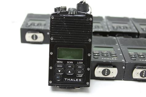 Lot Of 9 Thales Anprc 148 Military Radio Receivertransmitter Mbitr