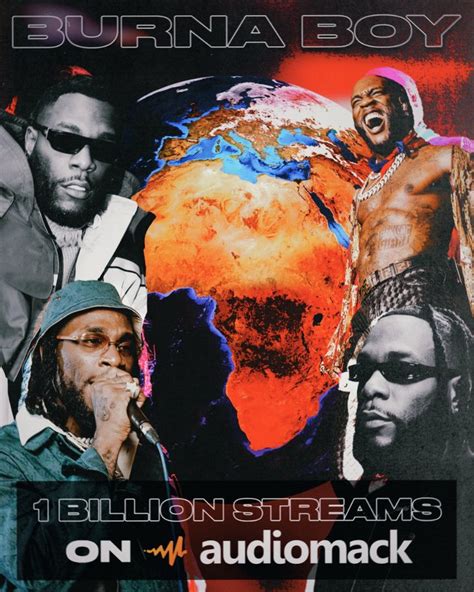 Burna Boy Becomes First African Artiste To Hit 1 Billion Streams On