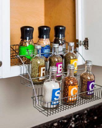 Spice Rack Pull Out Pull Out Filler Spice Rack 6 Hardware Resources