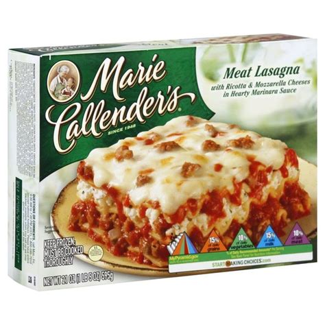 Marie Callender S Meat Lasagna 21 Oz Instacart