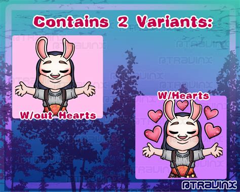 Huntress Emote Set 7 Cute Dead By Daylight Killer Twitch And Discord