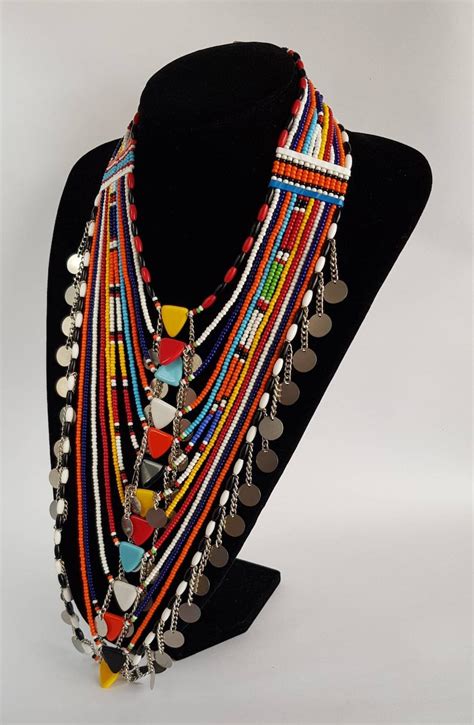 Maasai Wedding Necklace African Wedding Jewelry African Etsy