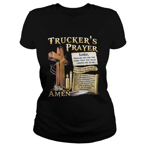 Truckers Prayer Amen Shirt Trend Tee Shirts Store