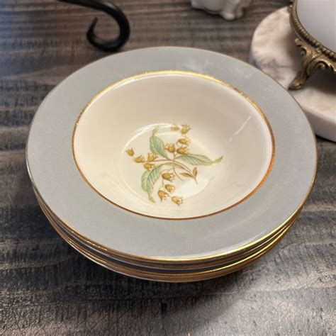 Homer Laughlin Dining Vintage Homer Laughlin Eggshell Lily Of The