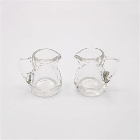 Small Glass Pitchers Fine Table Accessories