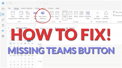 How To Add Teams Meeting Button In Outlook Calendar Printable Templates