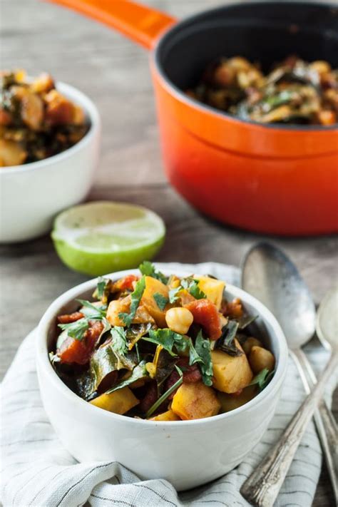 Parsnip Collard Green Chickpea Curry Dishing Up The Dirt