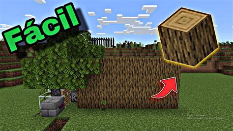 Farm De Madeira No Bedrock Java Mcpe Youtube