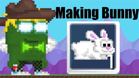 Growtopia Easter 2016 Making Pet Bunny Youtube