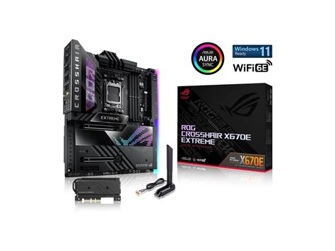 Asus Rog Crosshair X670e Extreme Wifi 6e Socket Am5 Lga 1718 Ryzen 7000 Eatx Gaming