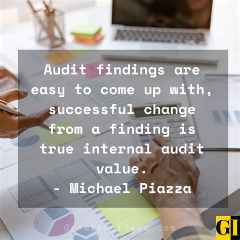 Best Audit Quotes And Sayings From Famous Authors