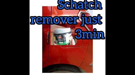 How To Remove Scratch From Car Deep Scratch Remove From Car Youtube