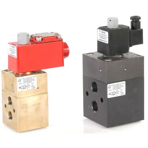 Black Way Normally Open Poppet Solenoid Valve At Best Price In