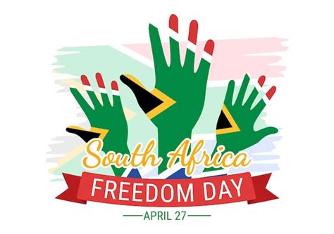 Premium Vector Happy South Africa Freedom Day In Hand Drawn