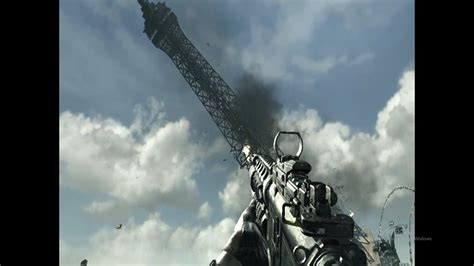 Eiffel Tower Collapsed Call Of Duty Modern Warfare